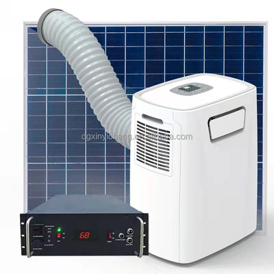 Condicionador de ar solar portátil do agregado familiar solar móvel de Spower com funções de desidratação refrigerando do fã